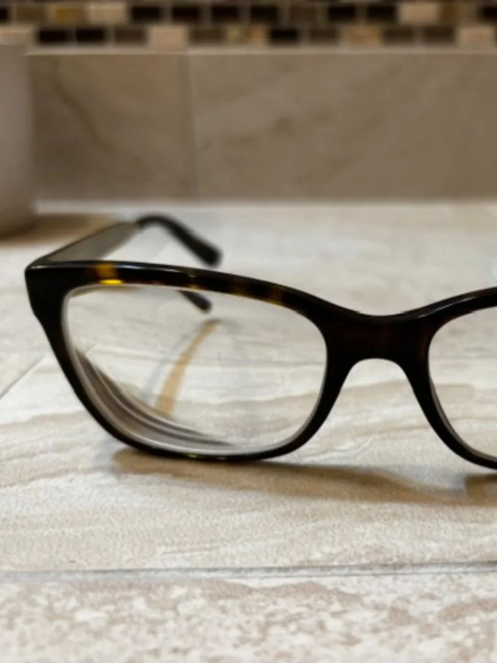 Michael Kors Glasses gold arms and dark rims